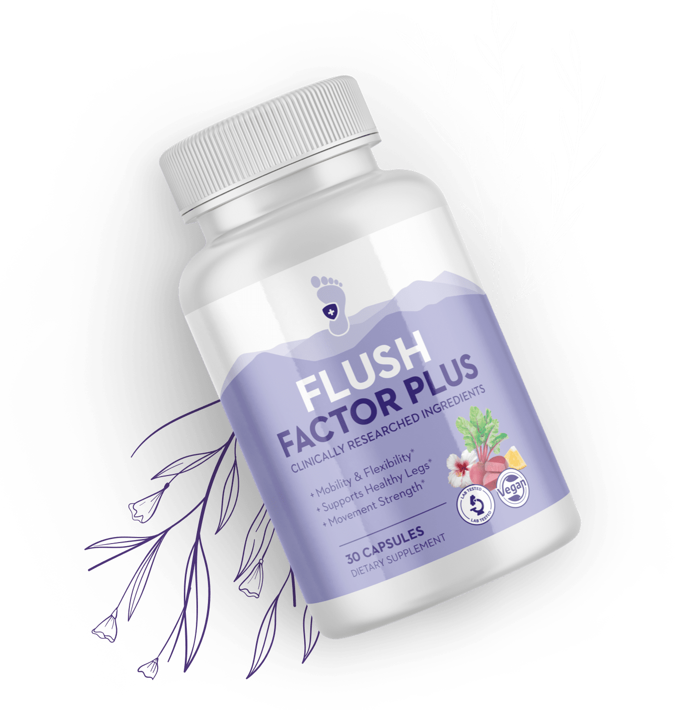 Flush Factor Plus™ | Official Website | Healthy Leg Support